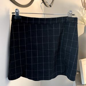 “School Girl” Plaid mini skirt